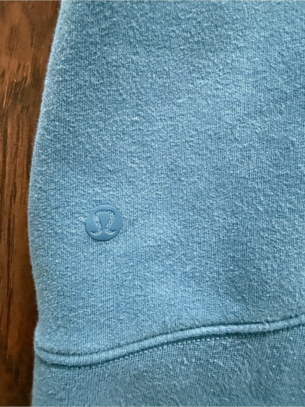 Lululemon Scuba Pullover Hoodie Blue Size 12 - Picture 3 of 3